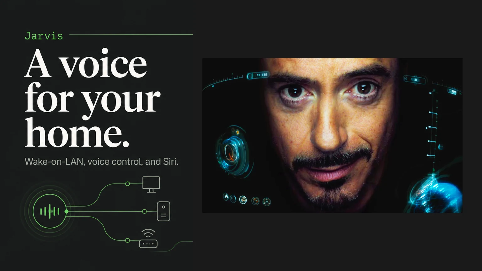 Jarvis: A voice for your home.